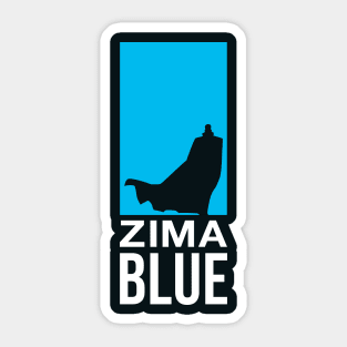 ZIMA BLUE Sticker